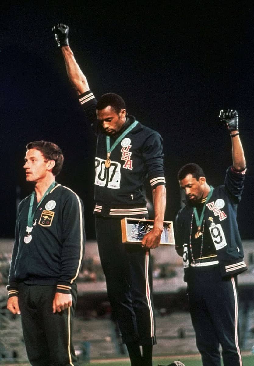 A documentary produced by Jesse Williams, With Drawn Arms on Tommie Smith's Salute at 1968 Olympics.