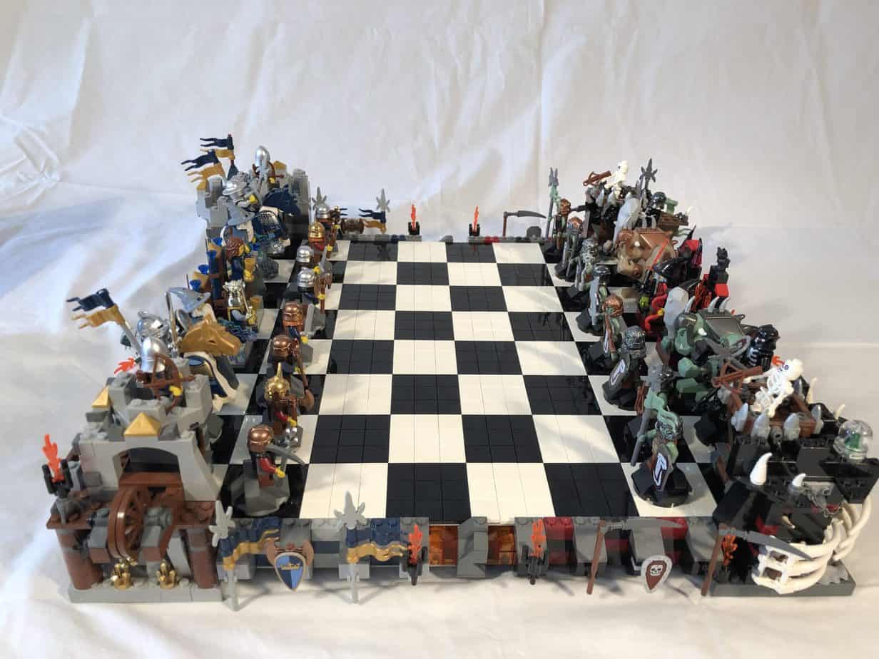 Most Expensive Lego Sets- Fantasy Era Castle Giant Chess Set
