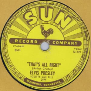 Elvis Presley, "That's all right/blue moon Kentucky."