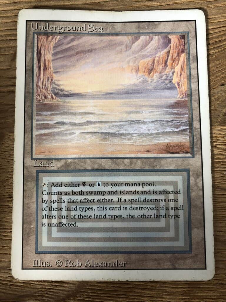 Underground Sea – Revised Edition most expensive magic cards