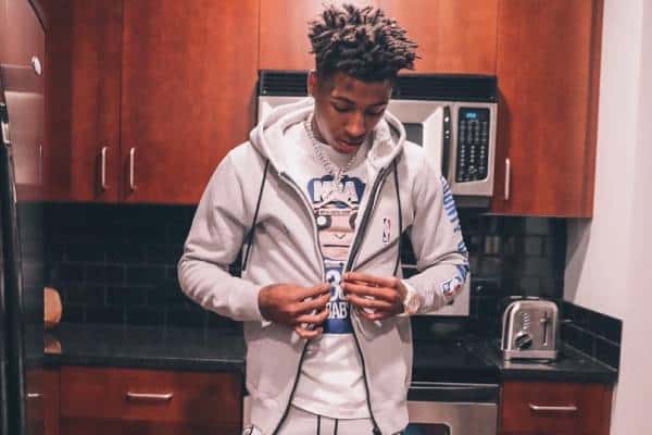NBA YoungBoy, photographed after signing a lucrative deal with Atlantic Studios.