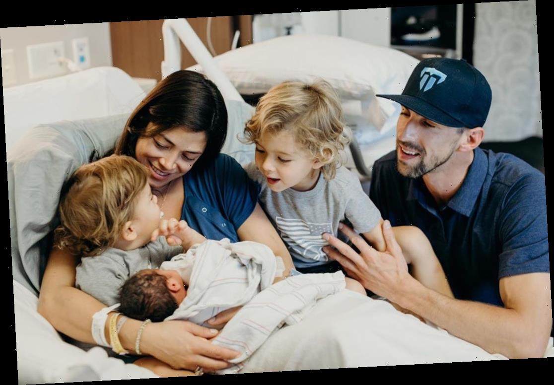 Michael Phelps With His Family