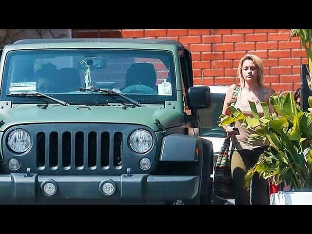 Paris With Her Favorite Jeep Wrangler.