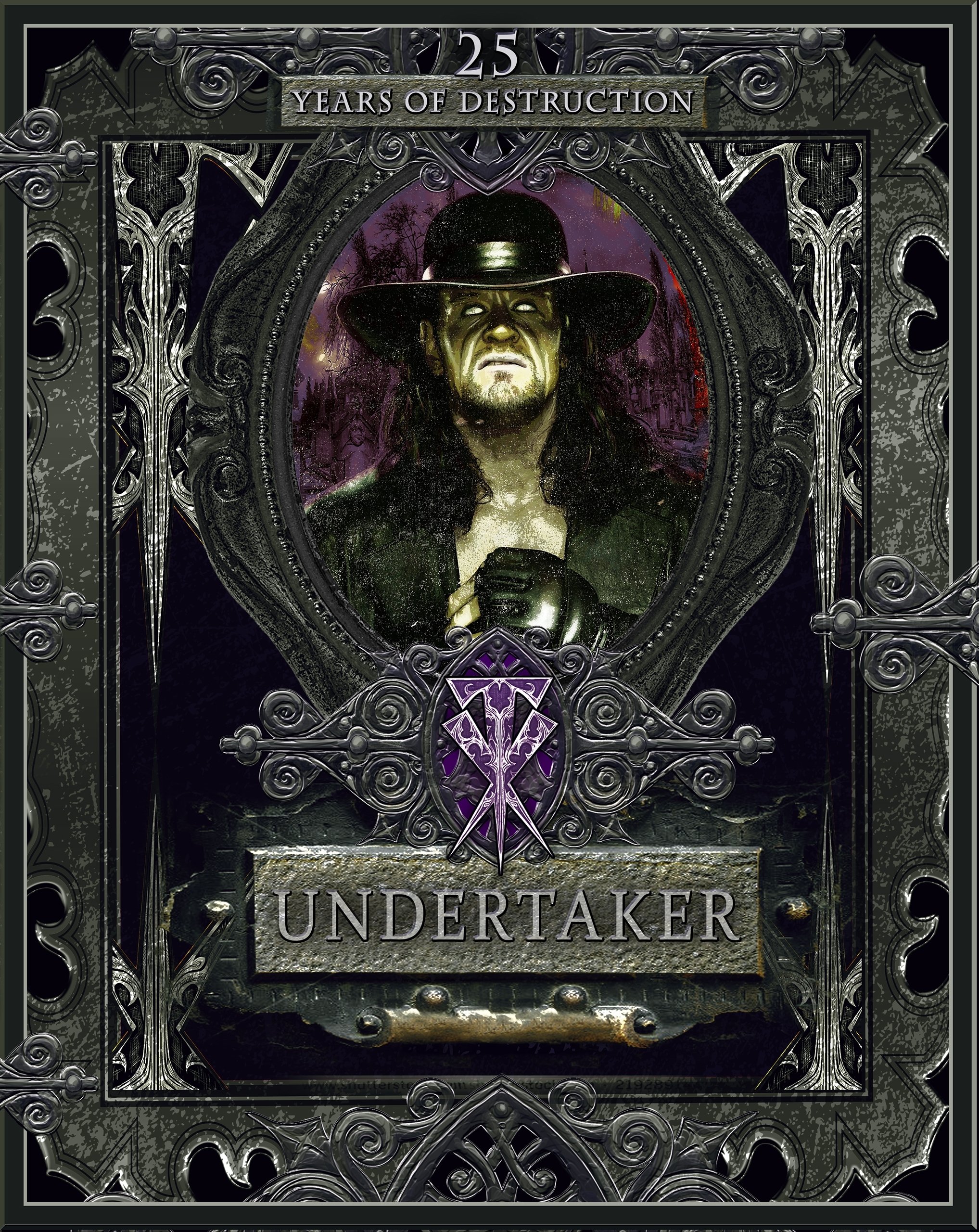 The Undertaker: 25 Years of Destruction book cover (Source: Amazon)