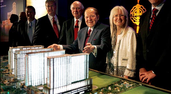 Sheldon Adelson With His Casino Plan