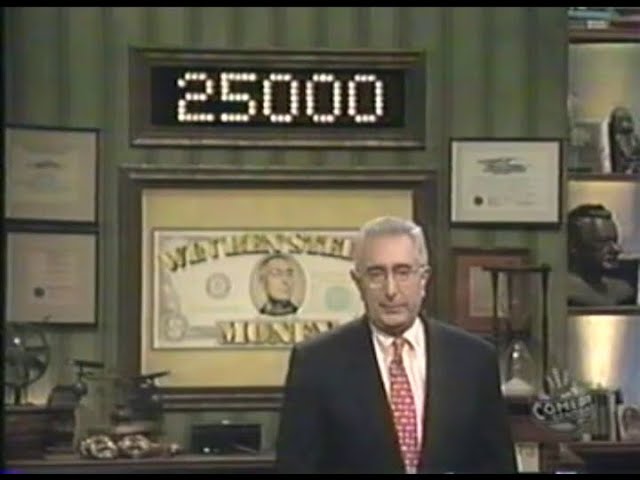 Ben Stein in one of his show