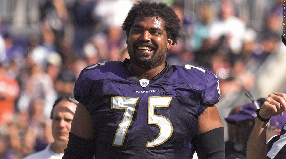 Tallest NFL Players in History- Jonathan-Ogden