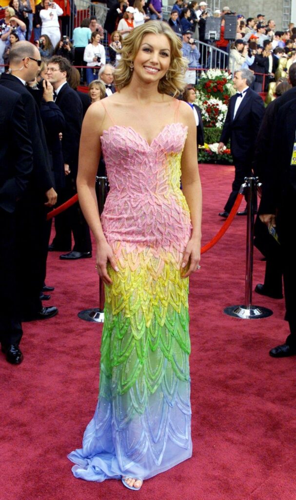 Worst Oscar Dresses of all Time- Faith Hill's Worst Oscar Dress