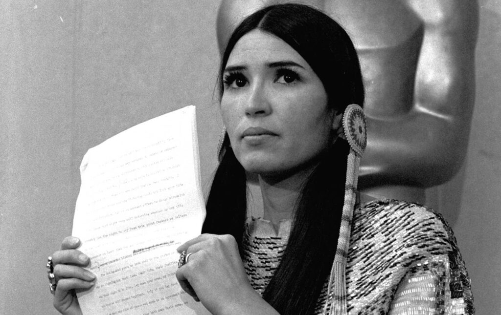 Sacheen Littlefeather Rejecting Marlon Brando's Awards