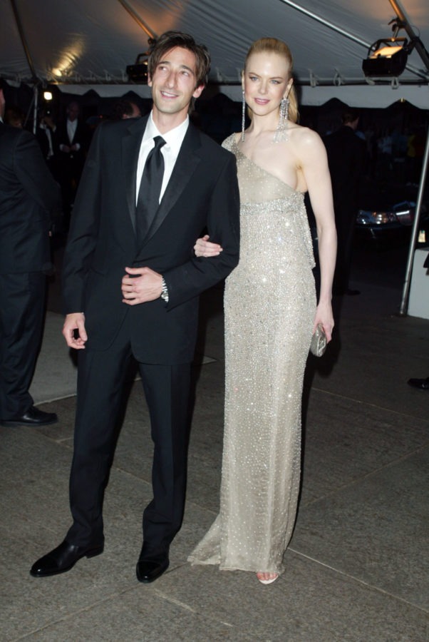 Adrien Brody and Nicole Kidman 