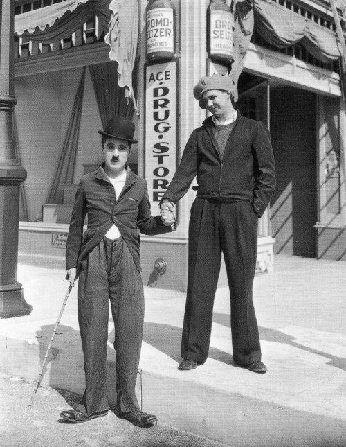 All Grown Up Jackie Coogan and Charlie Chaplin