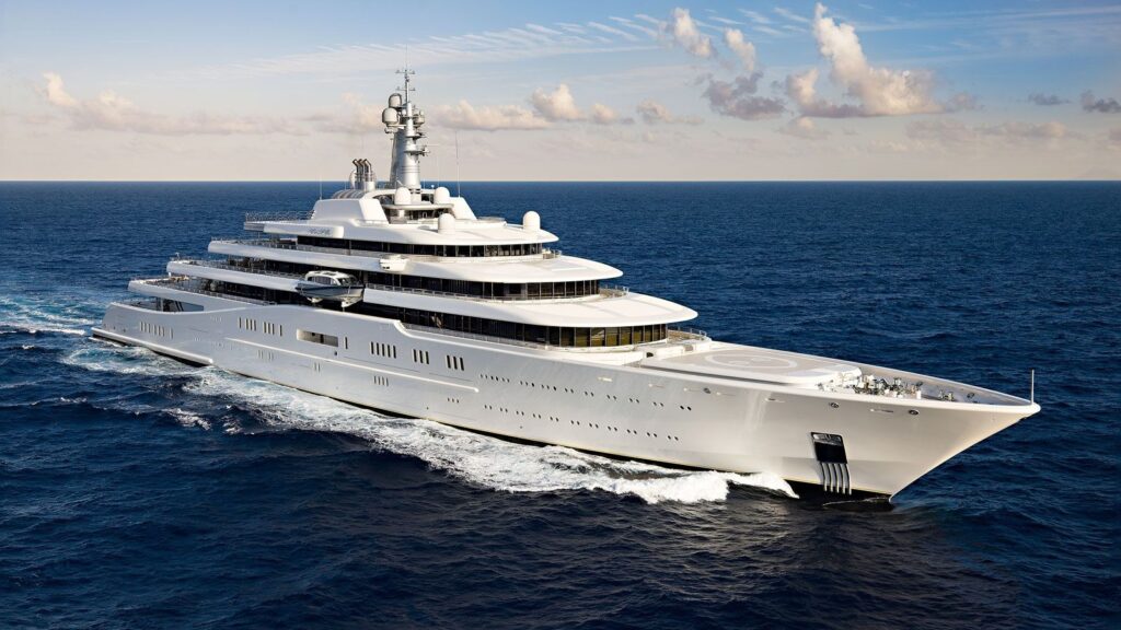 30 Most Expensive Yachts In The World- Eclipse