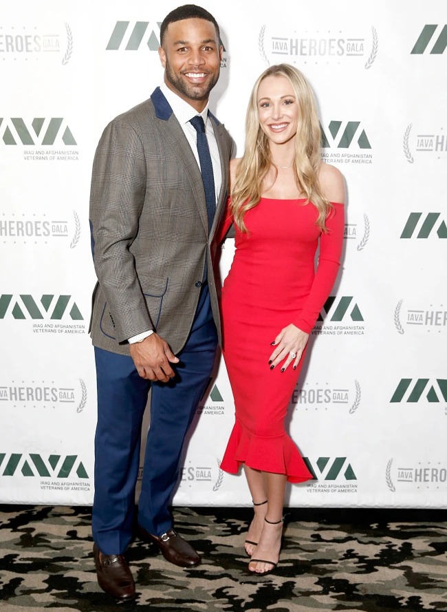 Golden Tate and His Wife