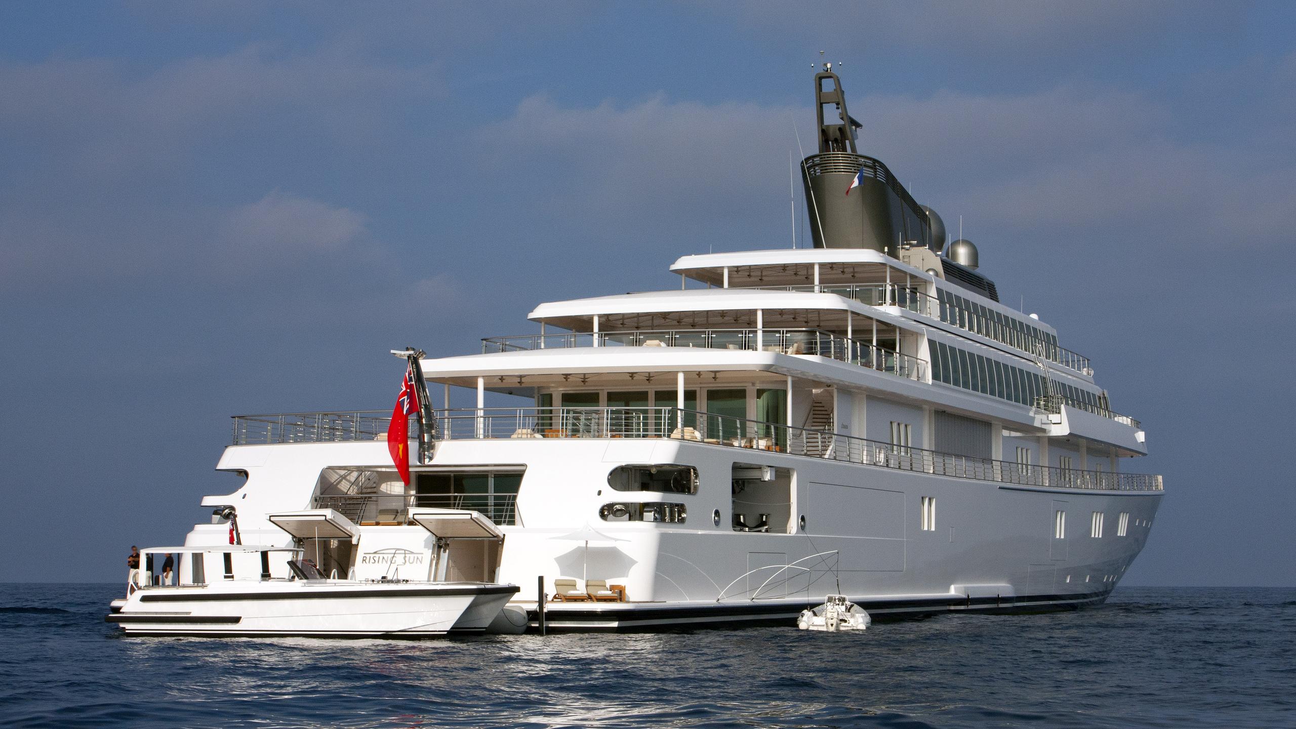 30 Most Expensive Yachts In The World- The-Rising-Sun-Yacht