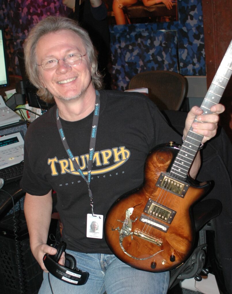 Fred Norris With His Guitar
