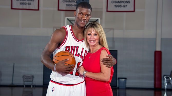 Jimmy With His Adopted Mom (Source: Playmaker)