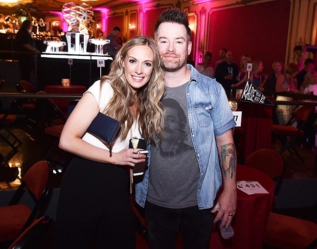 David Cook With his Wife