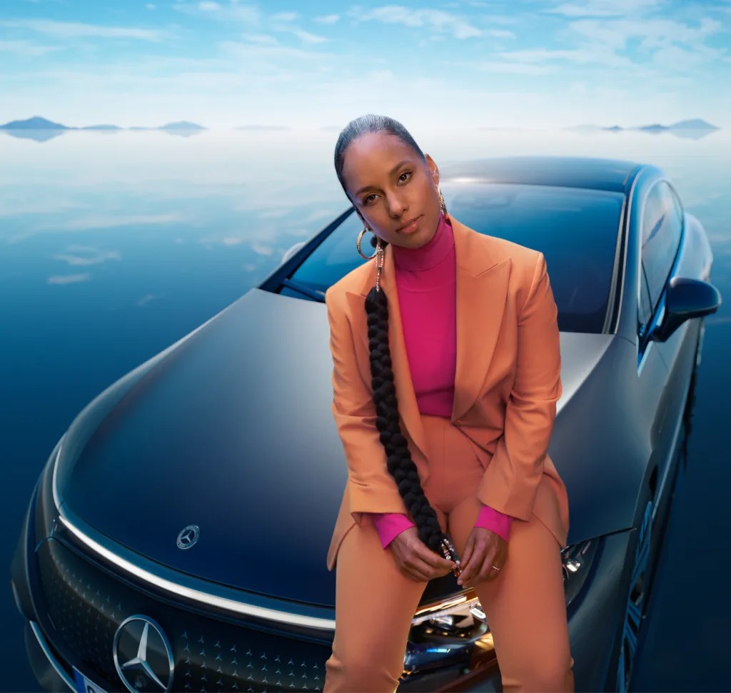 Alicia keys on Mercedes Benz Commercial