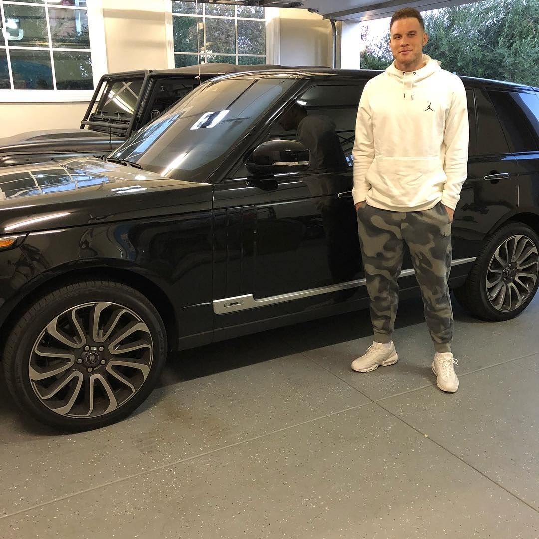Blake Griffin With His Range Rover