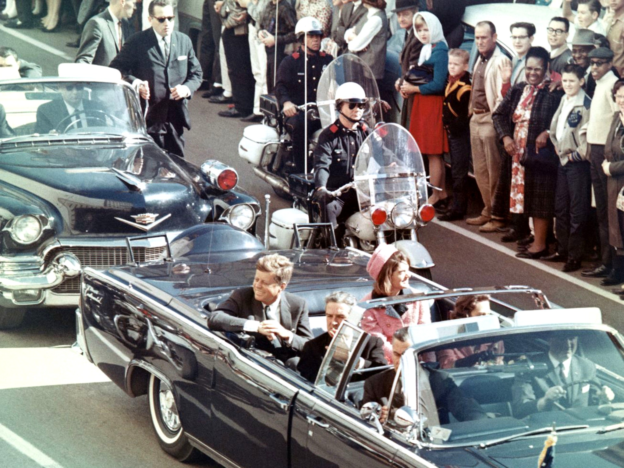 John F. Kennedy on the Day of Assassination