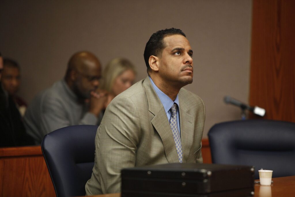 Jayson Williams Net Worth- Jayson During The Trial (Source: NJ.com)