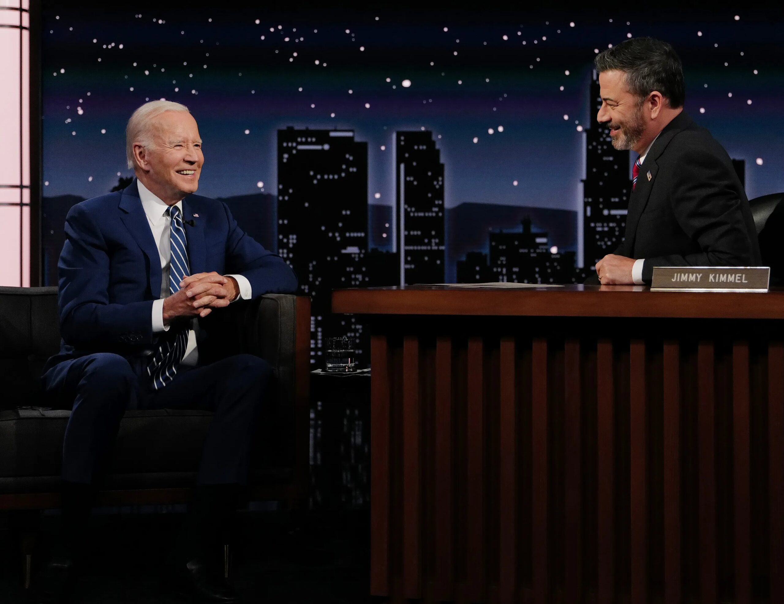 Most Popular Celebrities in the World- President Joe Biden in Jimmy Kimmel Live!