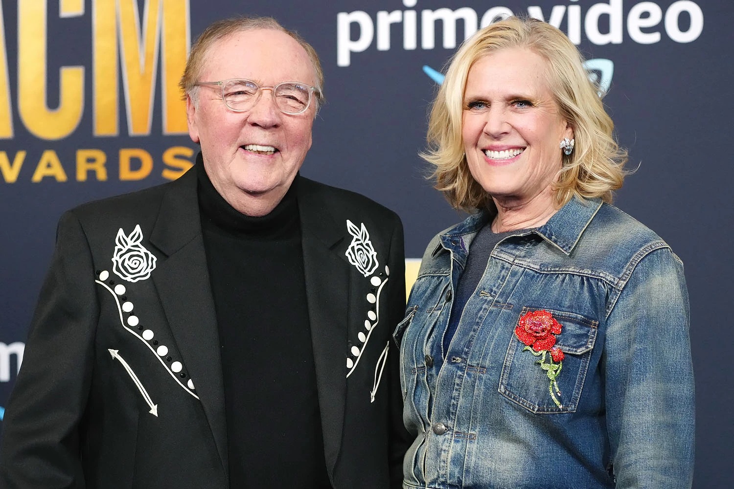 James Patterson With His Wife