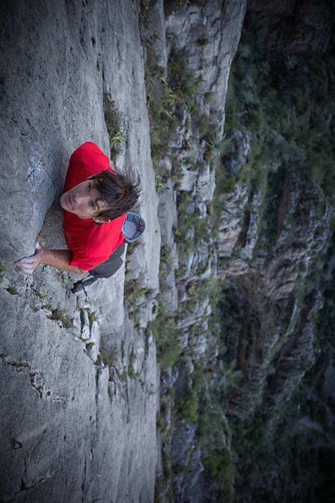 Alex Honnold Climbing