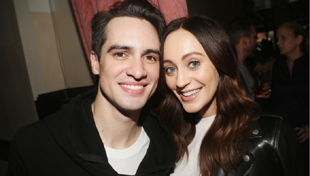 Brendon Urie and his wife Sarah Orzechowski