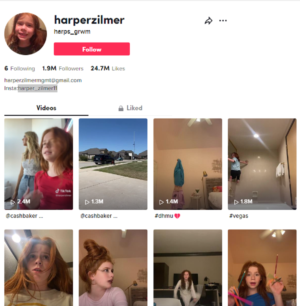 Harper Zillmer Age