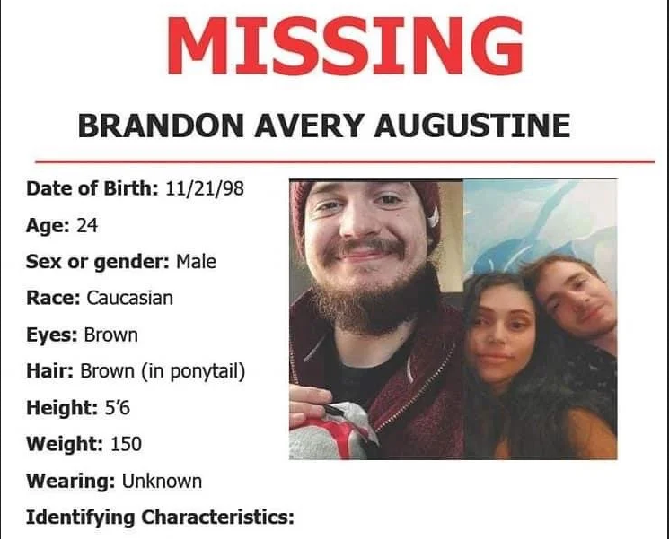 Brandon Augustine Missing