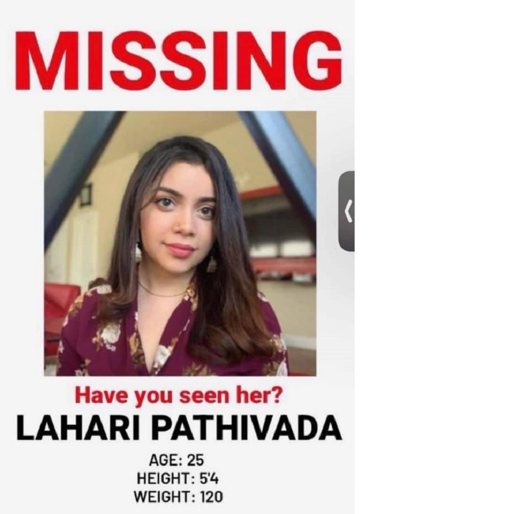 Lahari Pathivada Missing