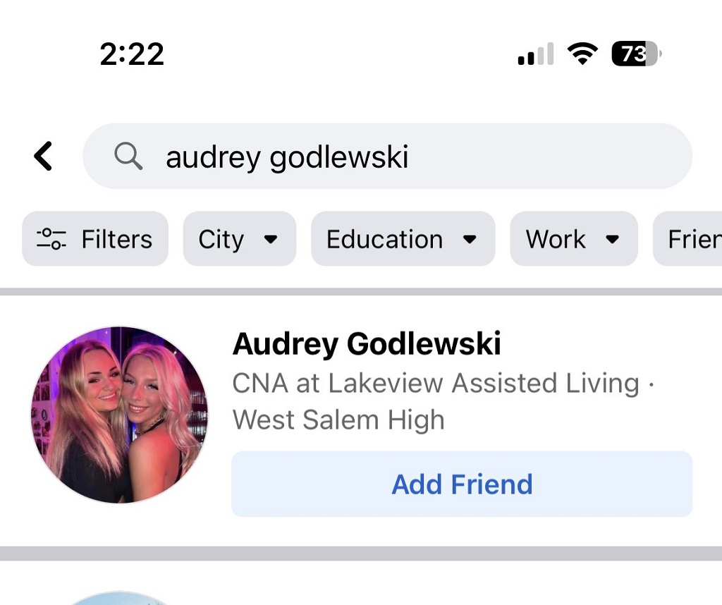 Audrey Godlewski Racist