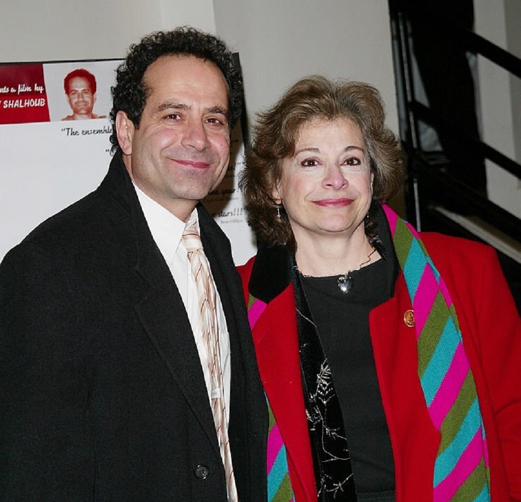Actor Tony and his sister actress Susan Shalhoub Larkin
