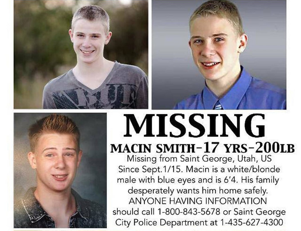 macin smith missing