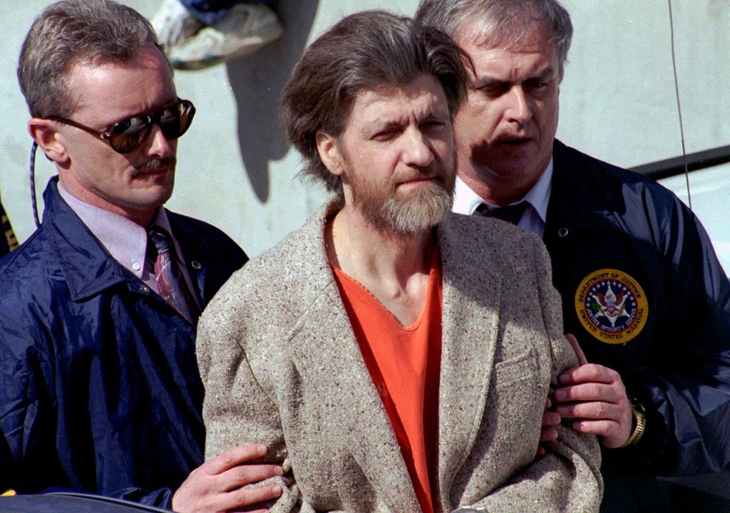 Ted Kaczynski Mugshot