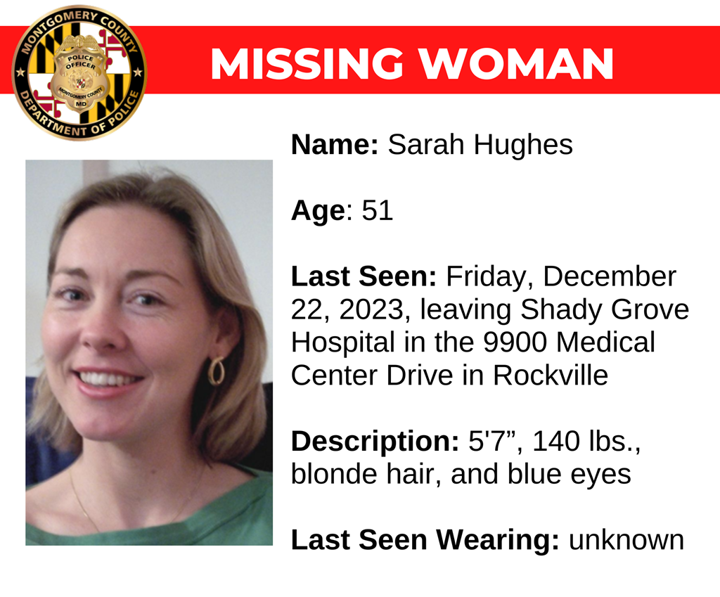 Sarah Hughes Missing