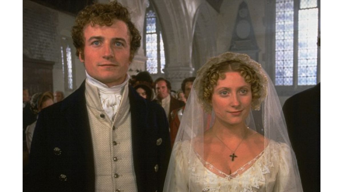 A man and woman shown in side by side portrait photographs
