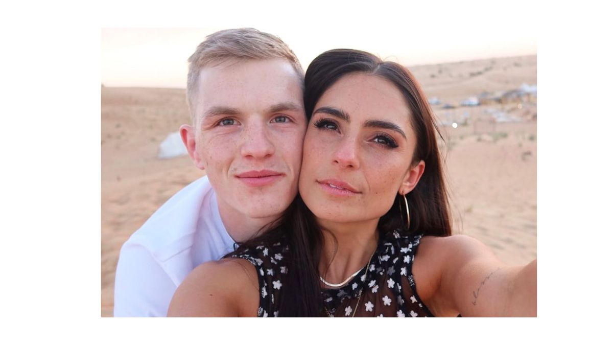 Ian Machado Garry with his wife Layla Machado Garry